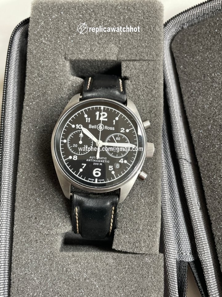 Bell & Ross BR V1 Mens watch Unisex Automatic Steel BRV126-BL-ST SST 3