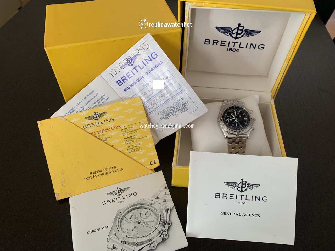 Breitling Chronomat Mens watch Unisex Automatic Steel 13050.1 3