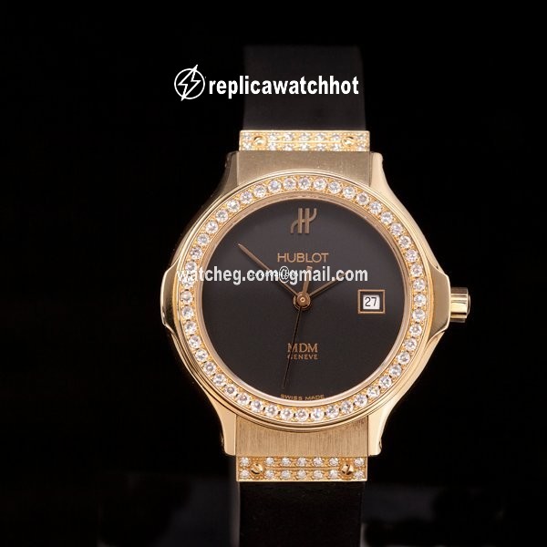 Hublot Classic Womens watch Quartz Yellow gold 1390.100.3.054 3