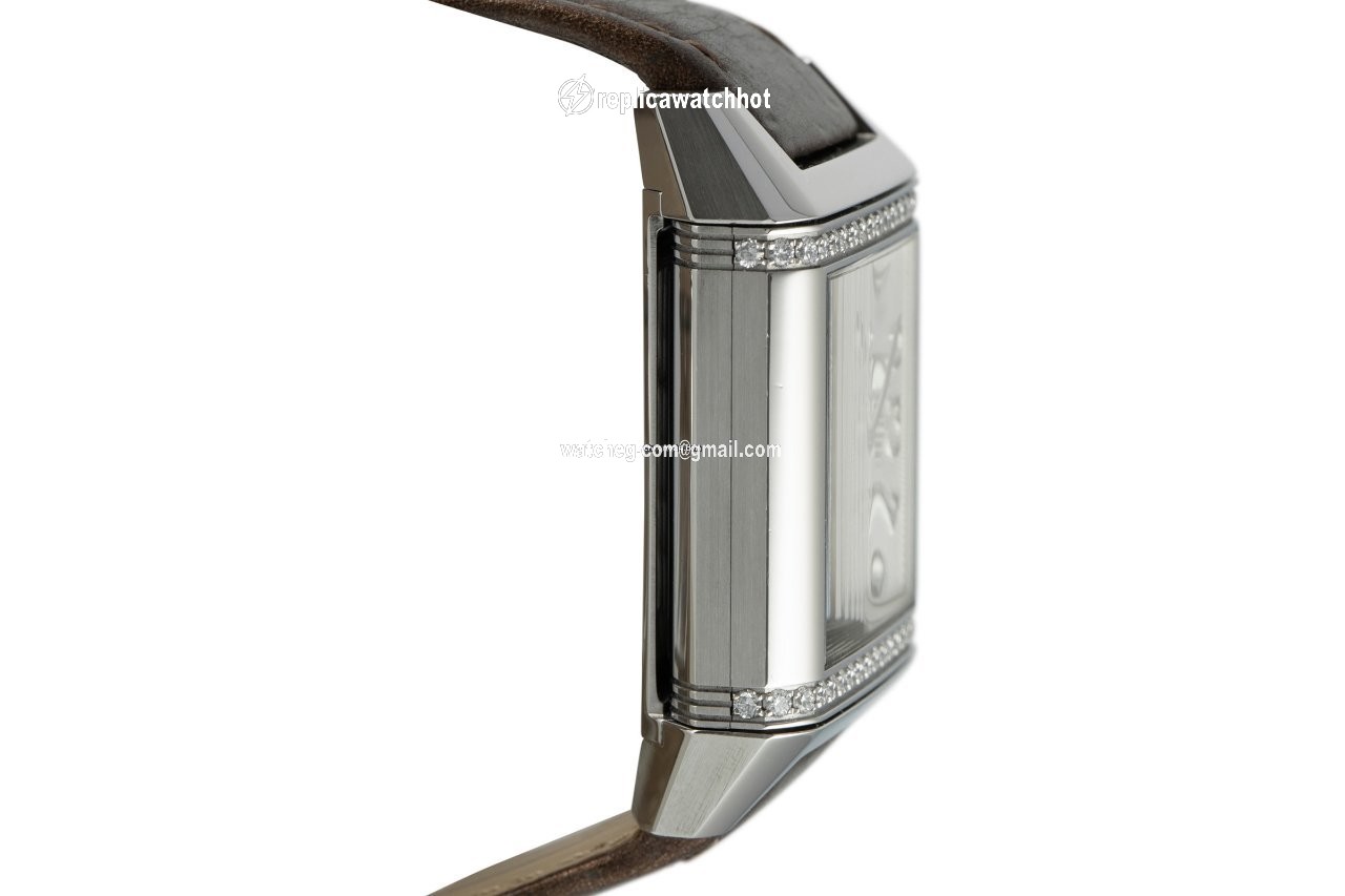 Jaeger-LeCoultre Reverso Squadra Lady Duetto Womens watch Automatic Steel 235.8.76 3