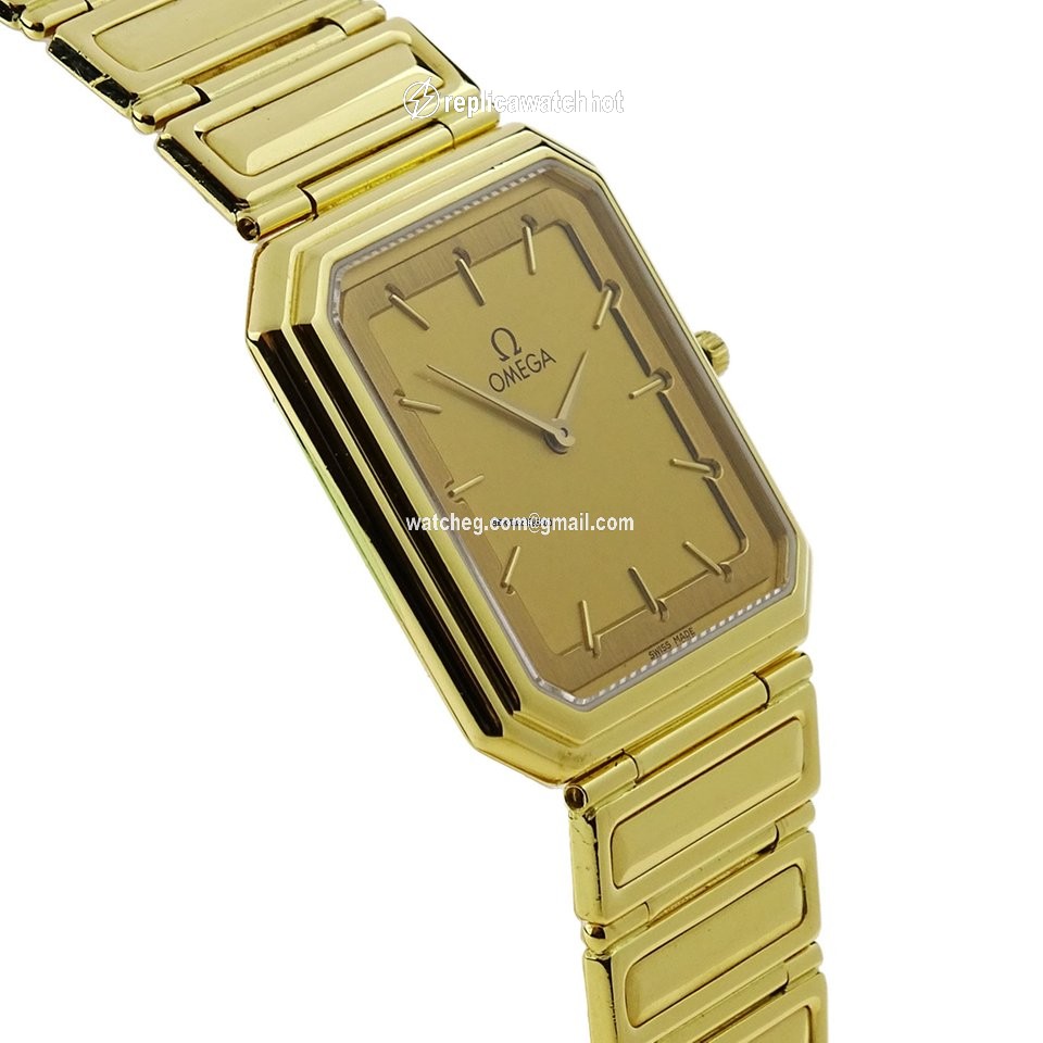 Omega Mens watch Unisex Quartz Yellow gold 395.935 3
