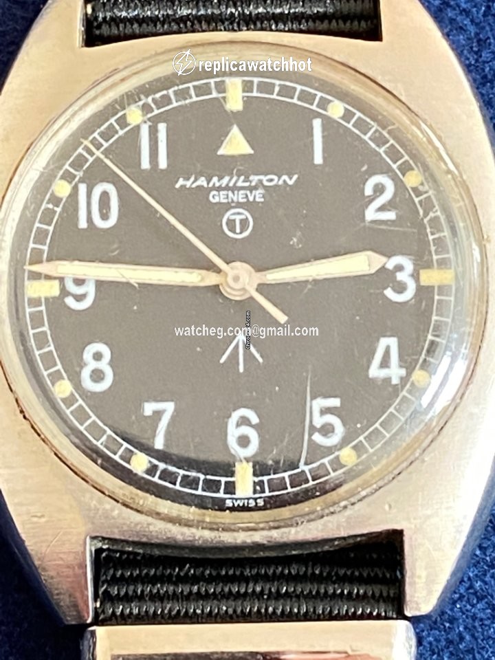 Hamilton Mens watch Unisex Manual winding Steel 382 75 3