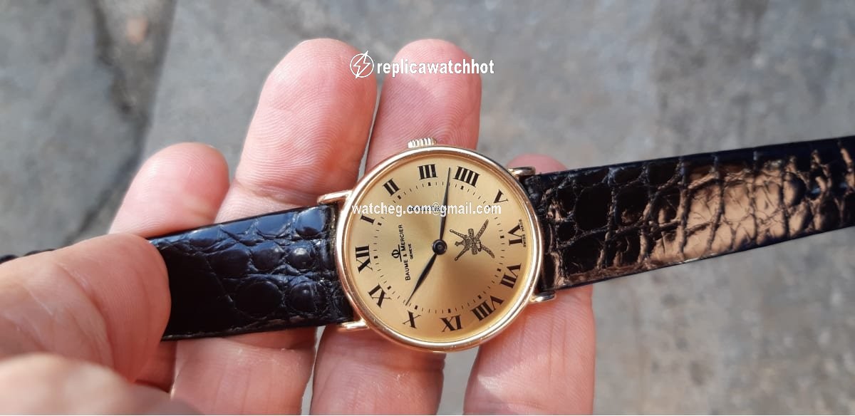 Baume & Mercier Mens watch Unisex Manual winding Yellow gold 35108 3