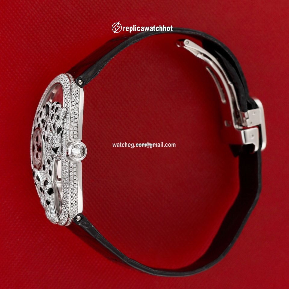 Cartier Panthere Womens watch Manual winding White gold hpi00656 3
