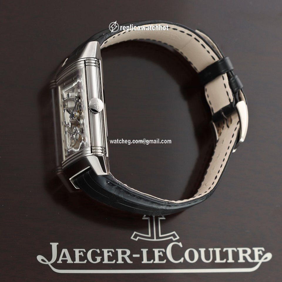 Jaeger-LeCoultre Grande Reverso Mens watch Unisex Manual winding White gold 37335x1 273.3.48 3