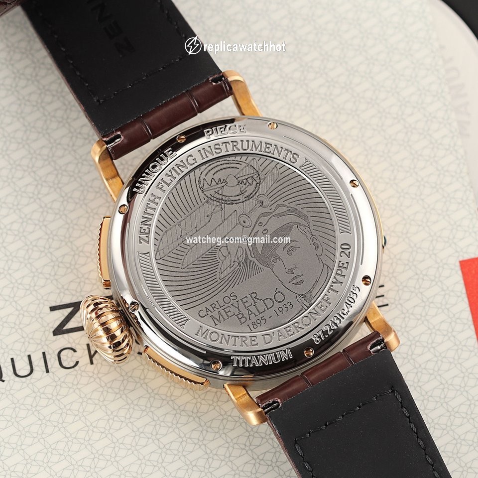 Zenith Pilot Type 20 Tourbillon Mens watch Unisex Automatic 87.2431c.4035 91.c742 3