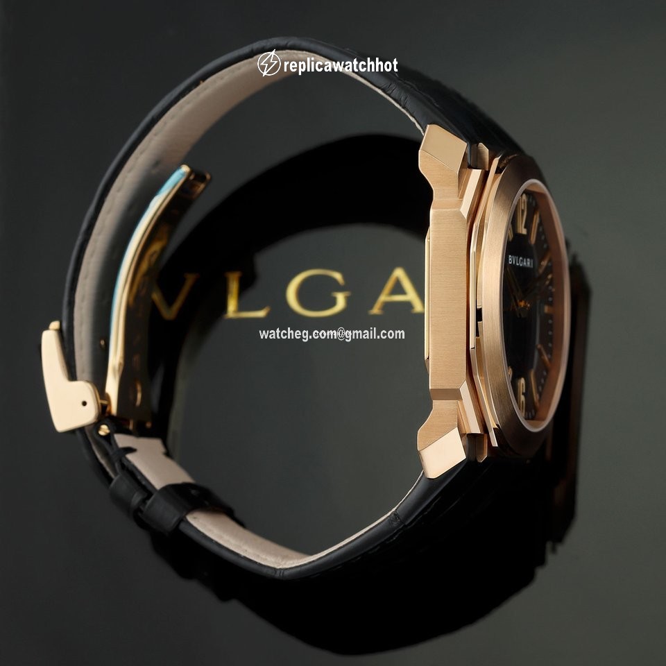 Bulgari Octo Mens watch Unisex Automatic Rose gold 101963 bgop41bgld 3