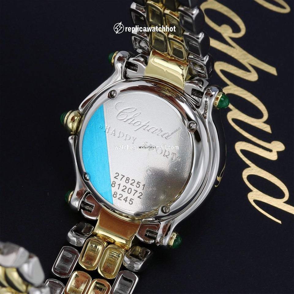Chopard Happy Sport Womens watch Quartz Gold Steel 27 8251-22 11 3