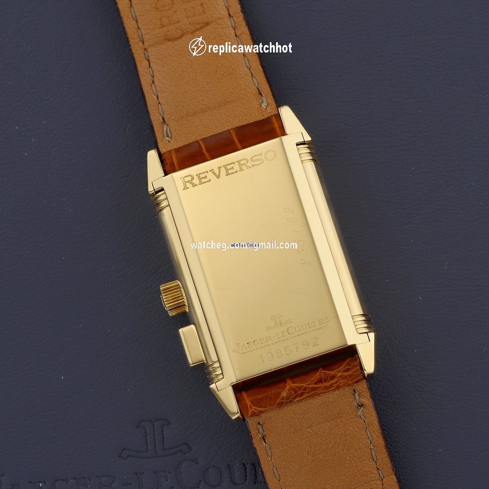 Jaeger-LeCoultre Reverso Memory Manual winding Yellow gold 255.140.822B 255.1.82 3