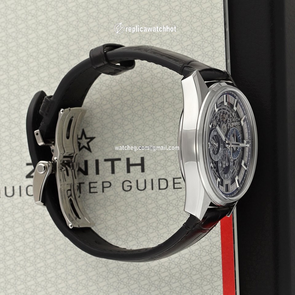 Zenith El Primero Chronomaster Mens watch Unisex Automatic Steel 03.2081.400 78.c813 3