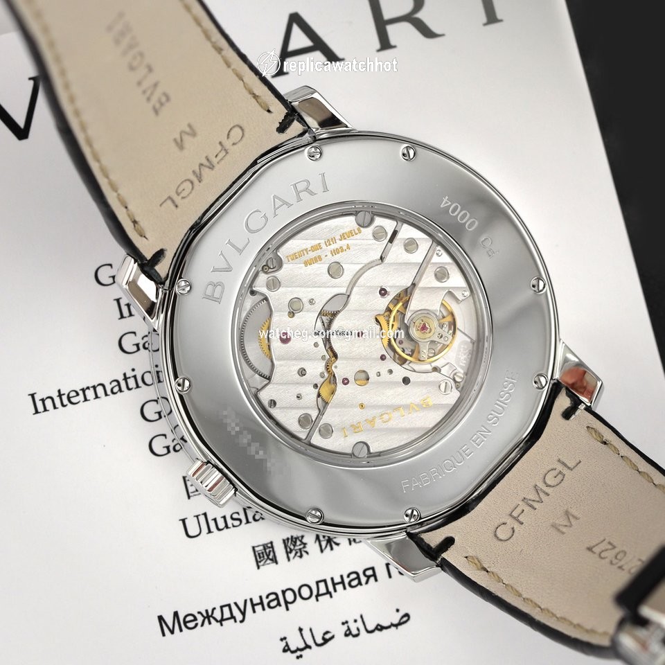 Bulgari Bulgari Mens watch Unisex Manual winding Steel 101870 bb43wsl 3