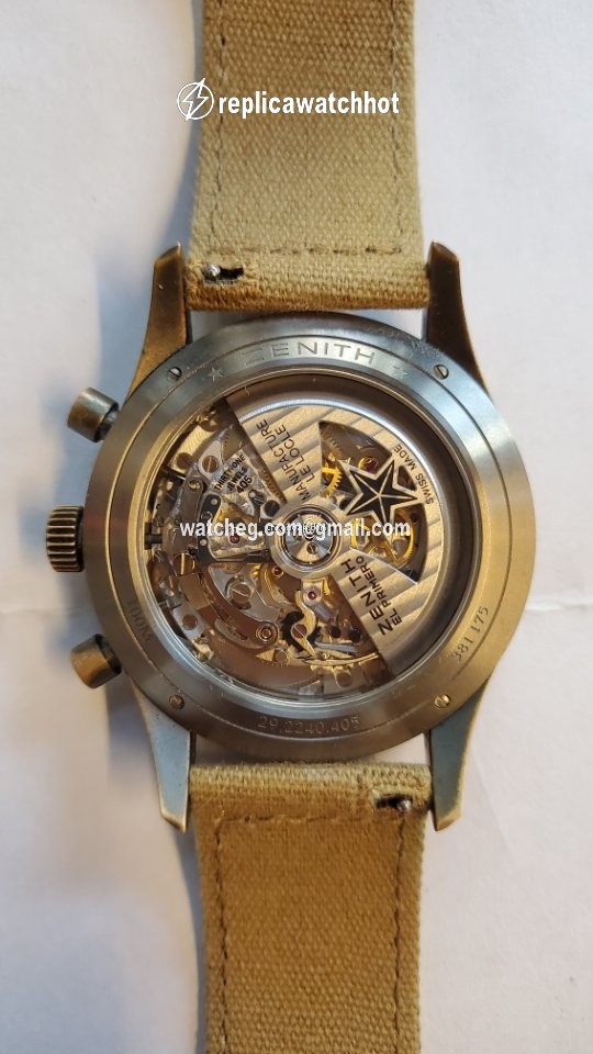 Zenith Pilot Mens watch Unisex Automatic Bronze 29.2240.405 18.C801 3