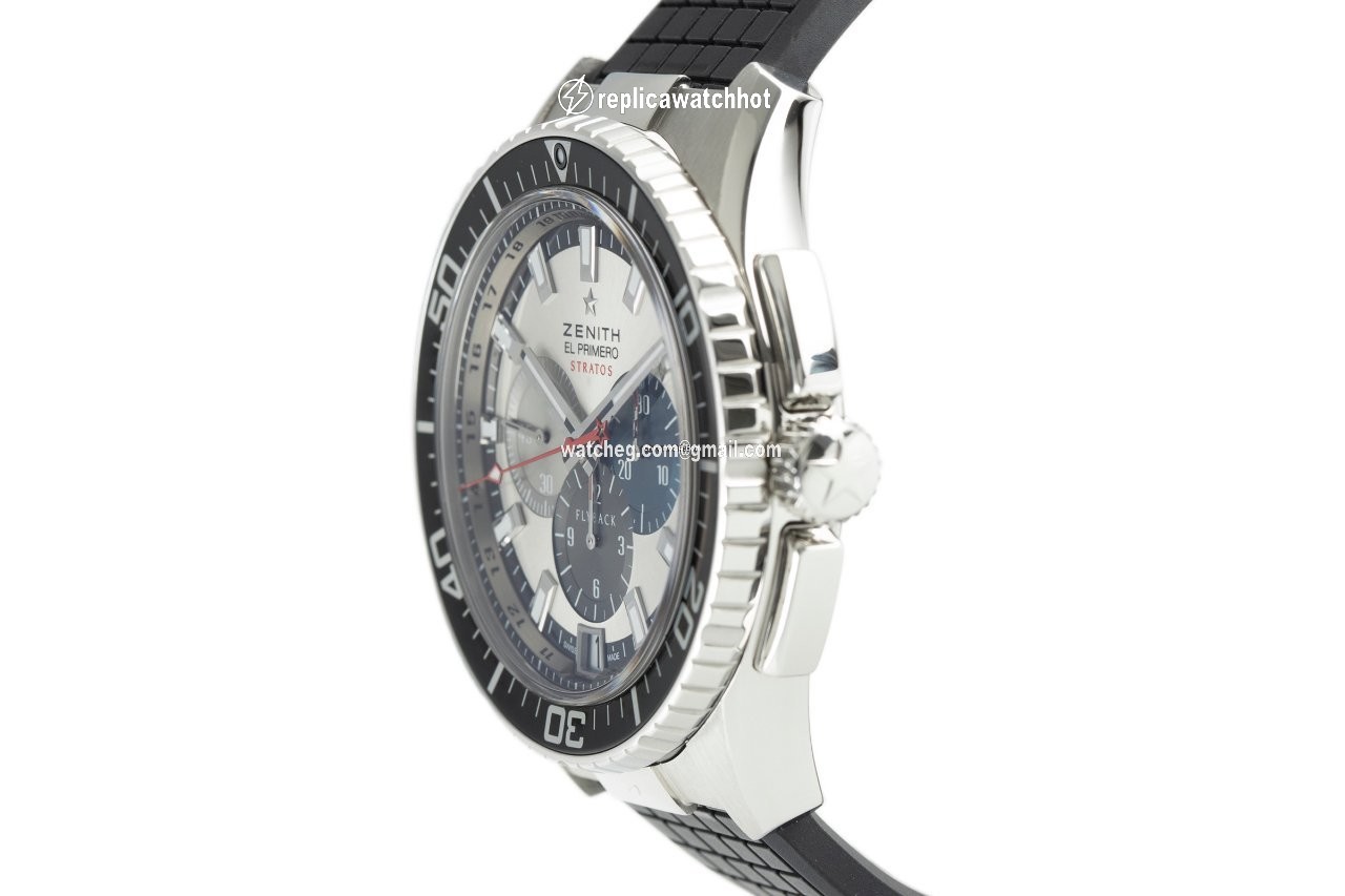 Zenith El Primero Stratos Flyback Mens watch Unisex Automatic Steel 03.2066.405 3
