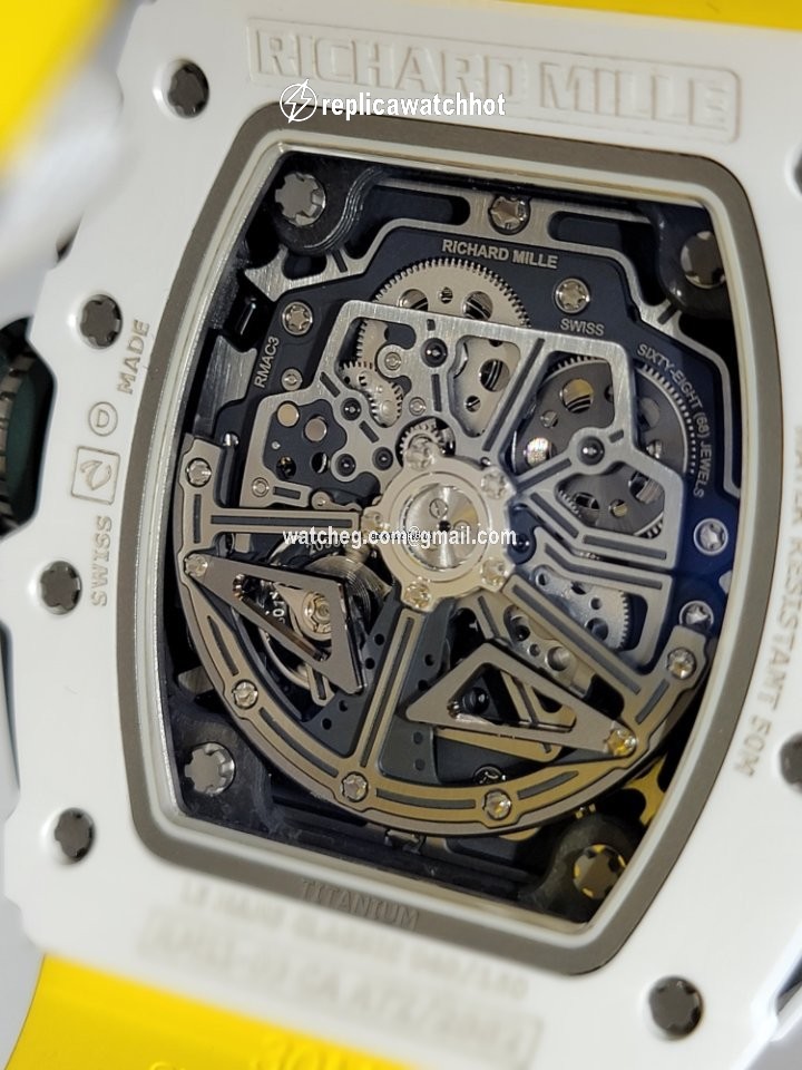 Richard Mille RM 011 Mens watch Unisex Automatic Ceramic MON-01593 3