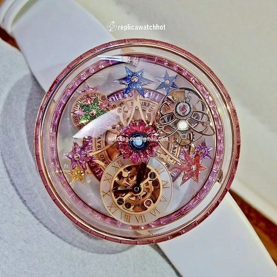Jacob & Co. Womens watch Manual winding Rose gold JCAM31 3
