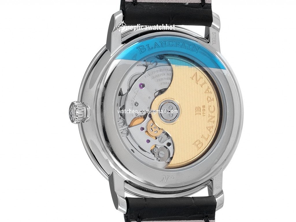Blancpain Villeret Mens watch Unisex Automatic Steel 6224 11 27 55B 3