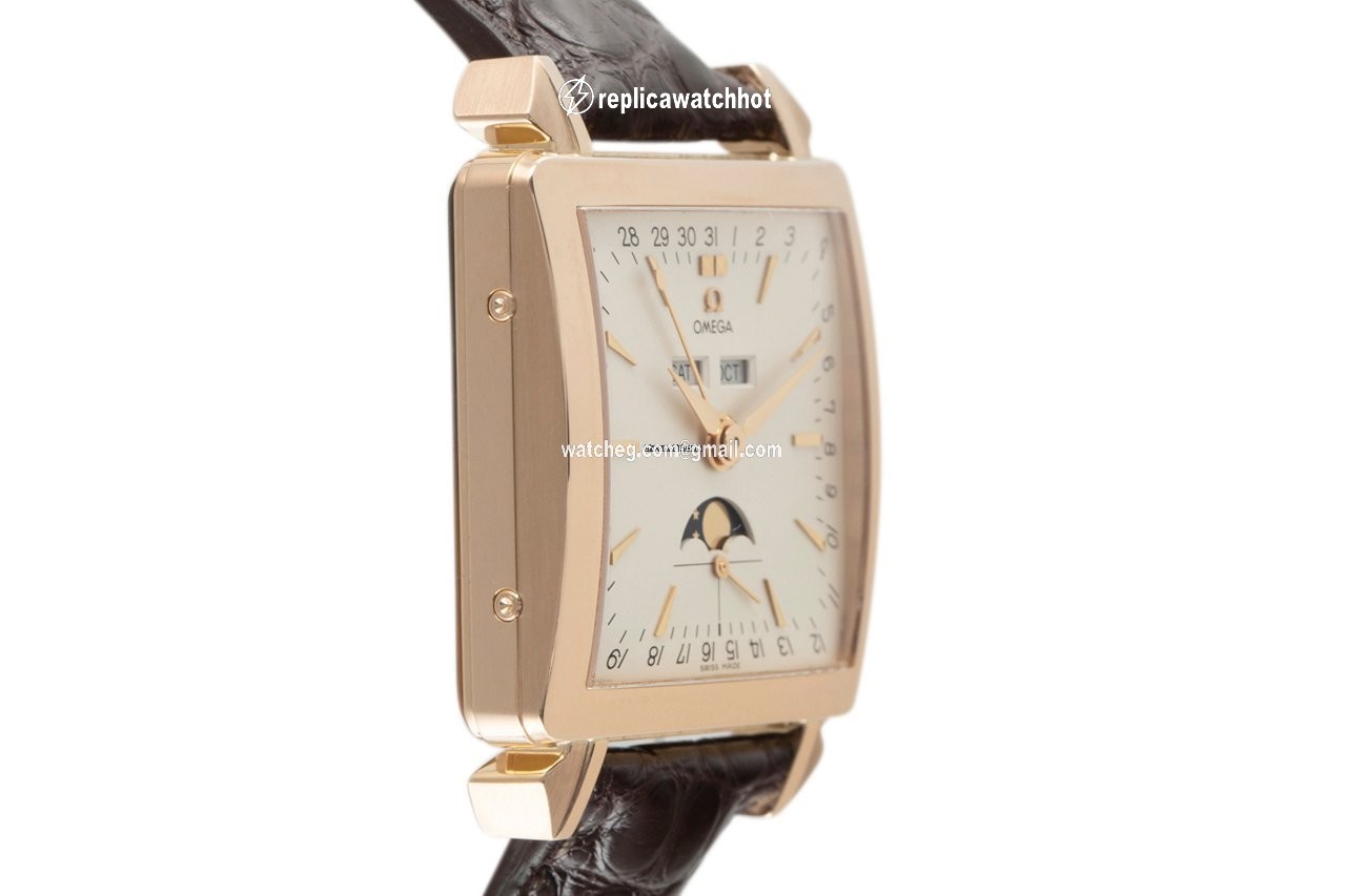 Omega Museum Mens watch Unisex Automatic Red gold 5756.30.01 3