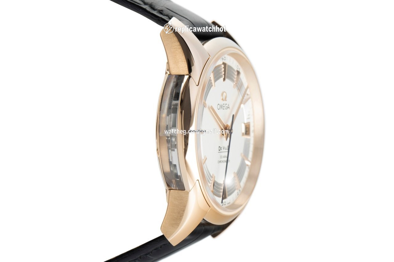 Omega De Ville Hour Vision Mens watch Unisex Automatic Red gold 431.63.41.21.02.001 3