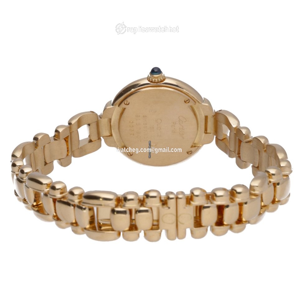 Cartier Mens watch Unisex Quartz Yellow gold CARTIER 0059 3