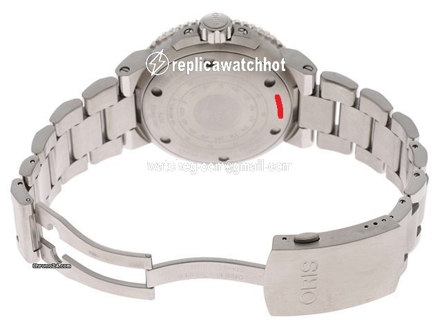 Oris Aquis Depth Gauge Mens watch Unisex Automatic Steel 01 733 7675 4154 3