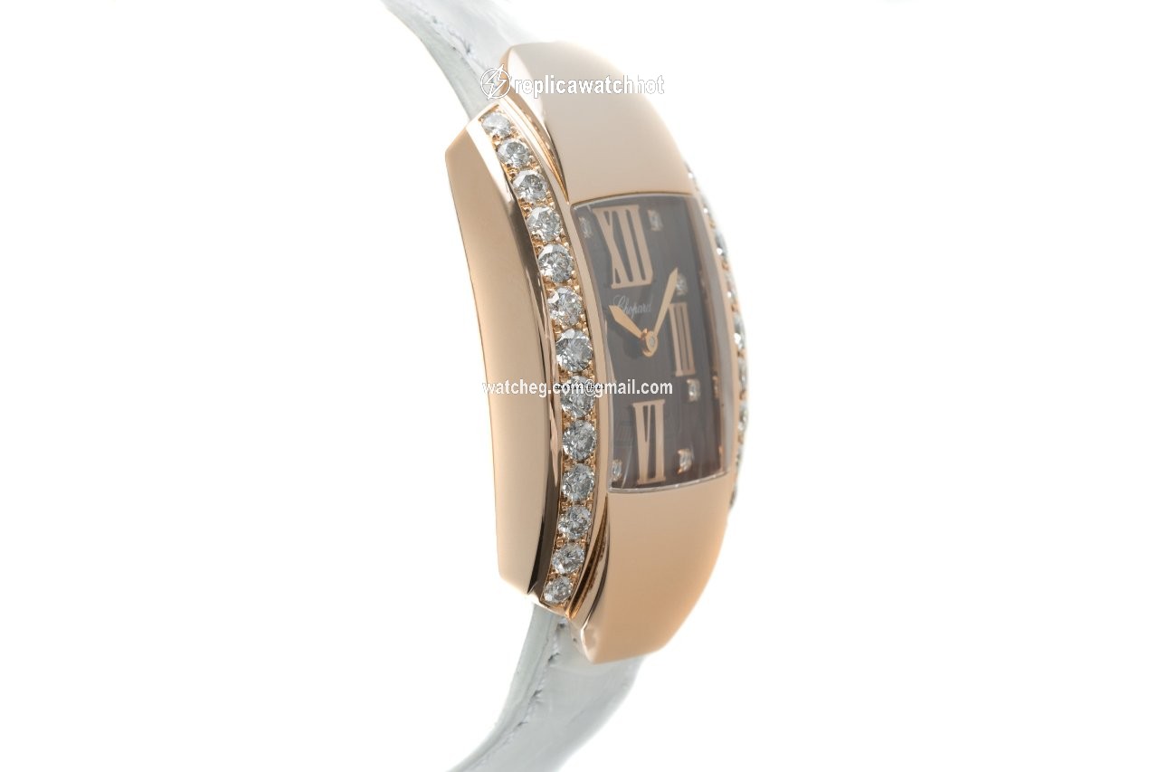 Chopard La Strada Womens watch Quartz Red gold 4585 3