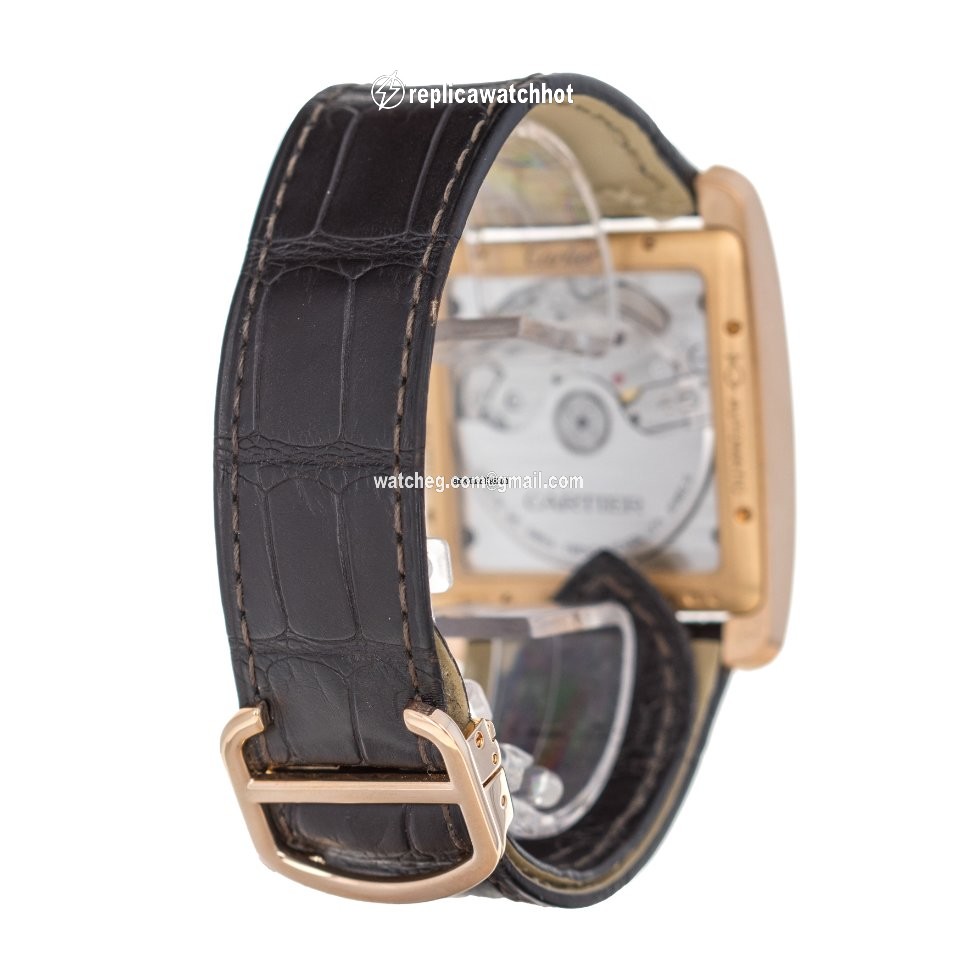 Cartier Tank MC Mens watch Unisex Automatic Rose gold W5330002  3590 3