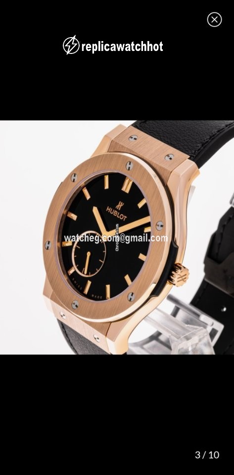 Hublot Classic Fusion Ultra-Thin Mens watch Unisex Manual winding Rose gold 515.OX.1280.LR 3