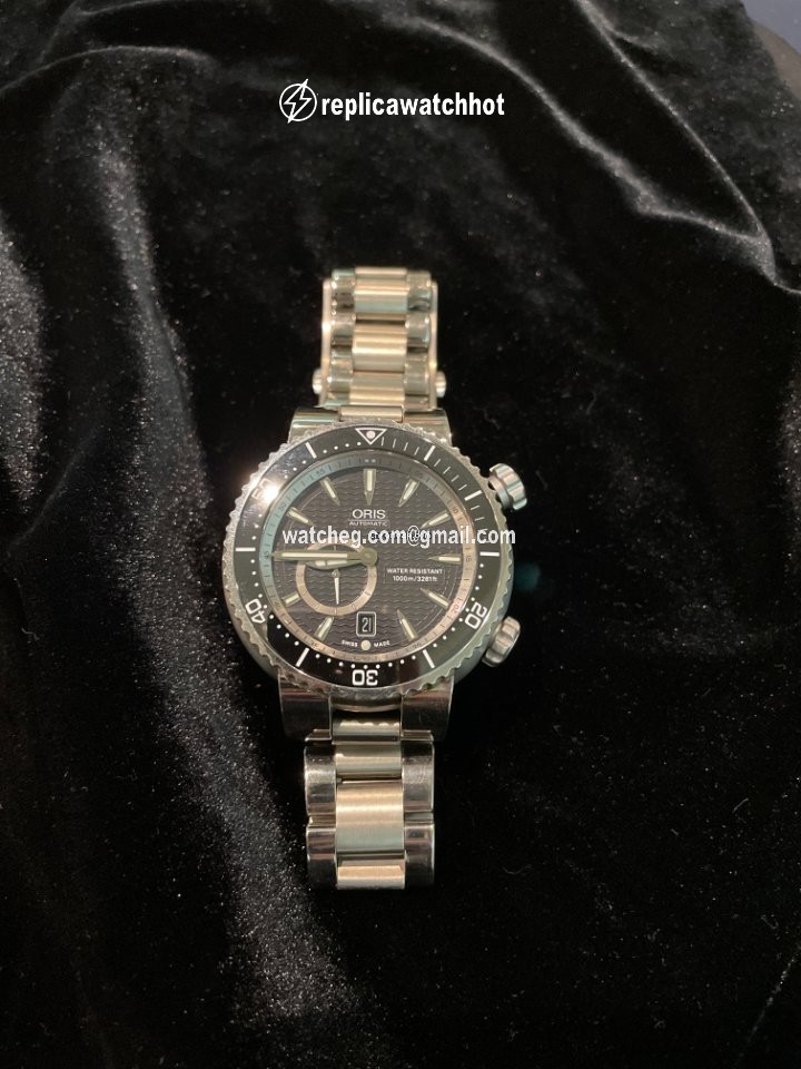 Oris Divers Titan Mens watch Unisex Automatic Titanium 01 743 7638 7454-07 8 24 70PEB 3