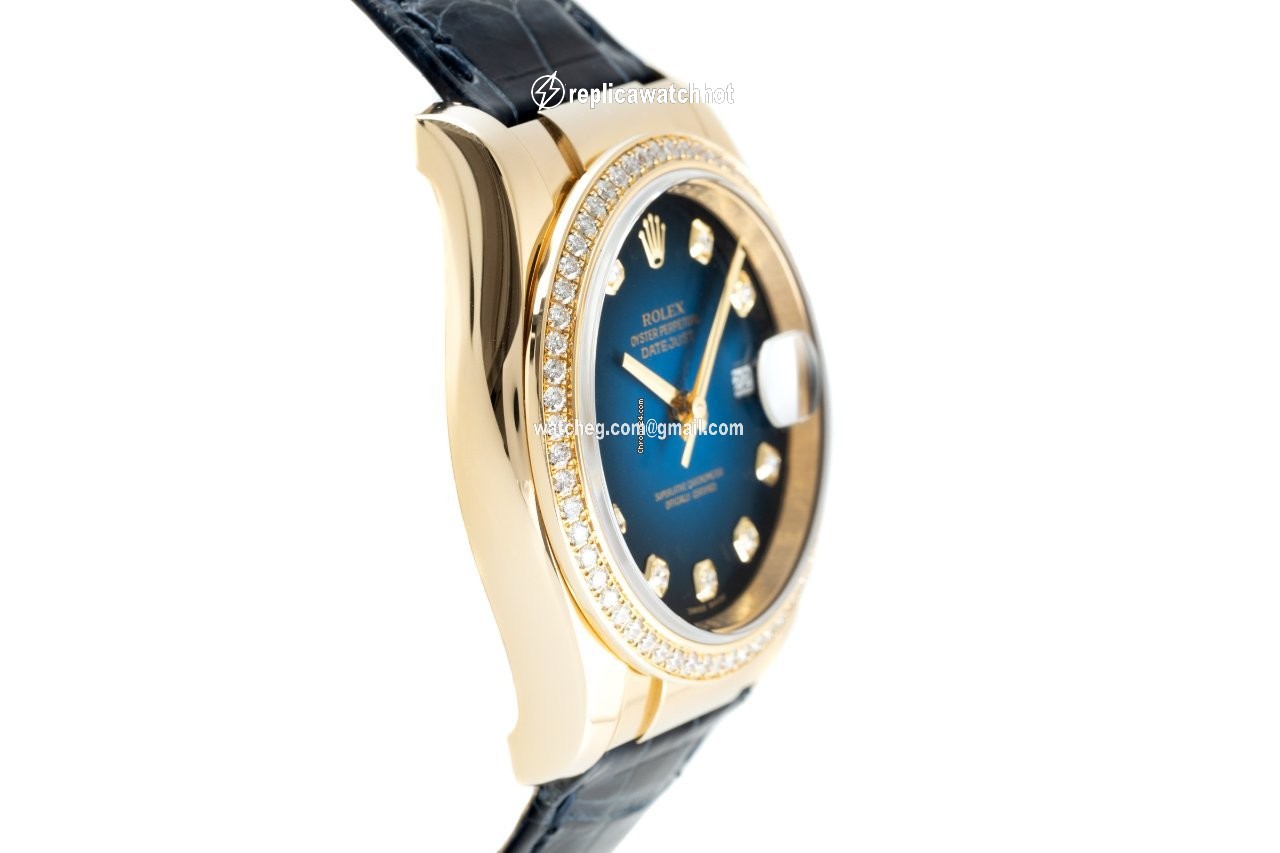 Rolex Datejust 36 Mens watch Unisex Yellow gold Automatic 116188 3