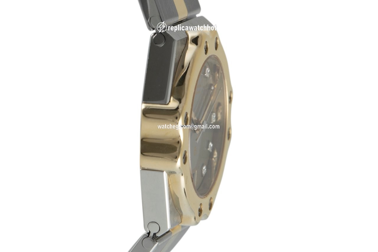 Chopard St. Moritz Womens watch Quartz Gold Steel 25 8024 3