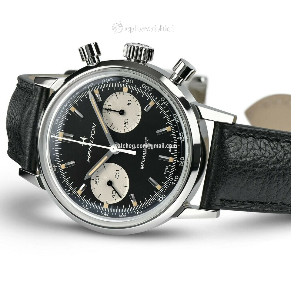 Hamilton Intra-Matic Mens watch Unisex Manual winding Steel H38429730 3