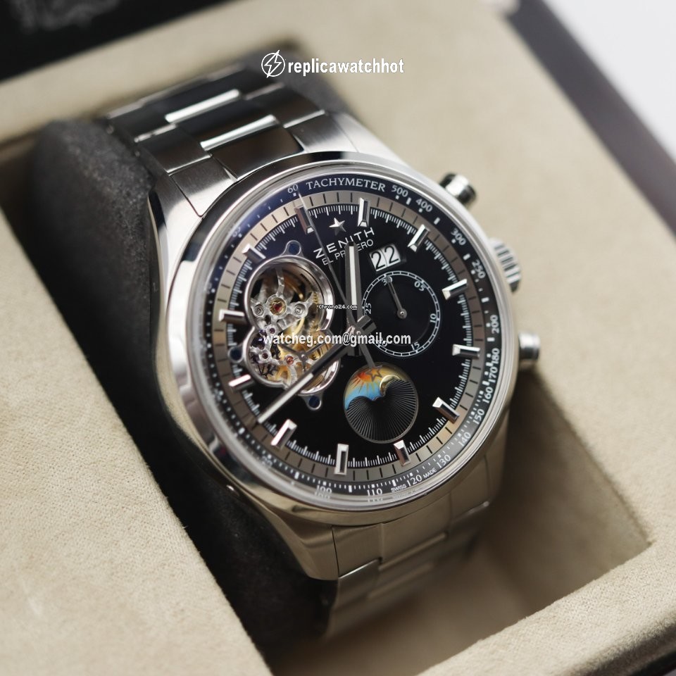 Zenith El Primero Chronomaster Mens watch Unisex Automatic Steel 03.2160.4047 21.M2160 3