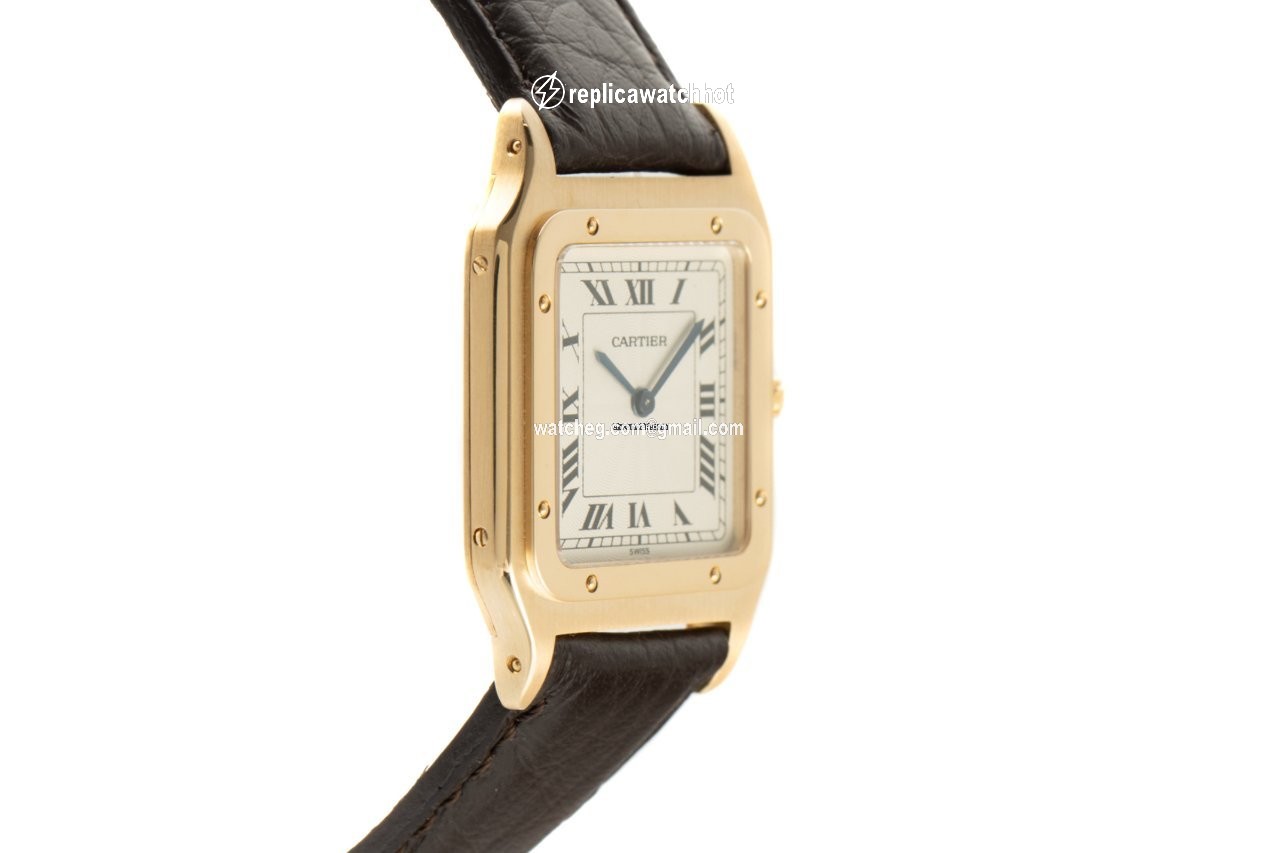 Cartier Santos Dumont Mens watch Unisex Manual winding Yellow gold 1575 3