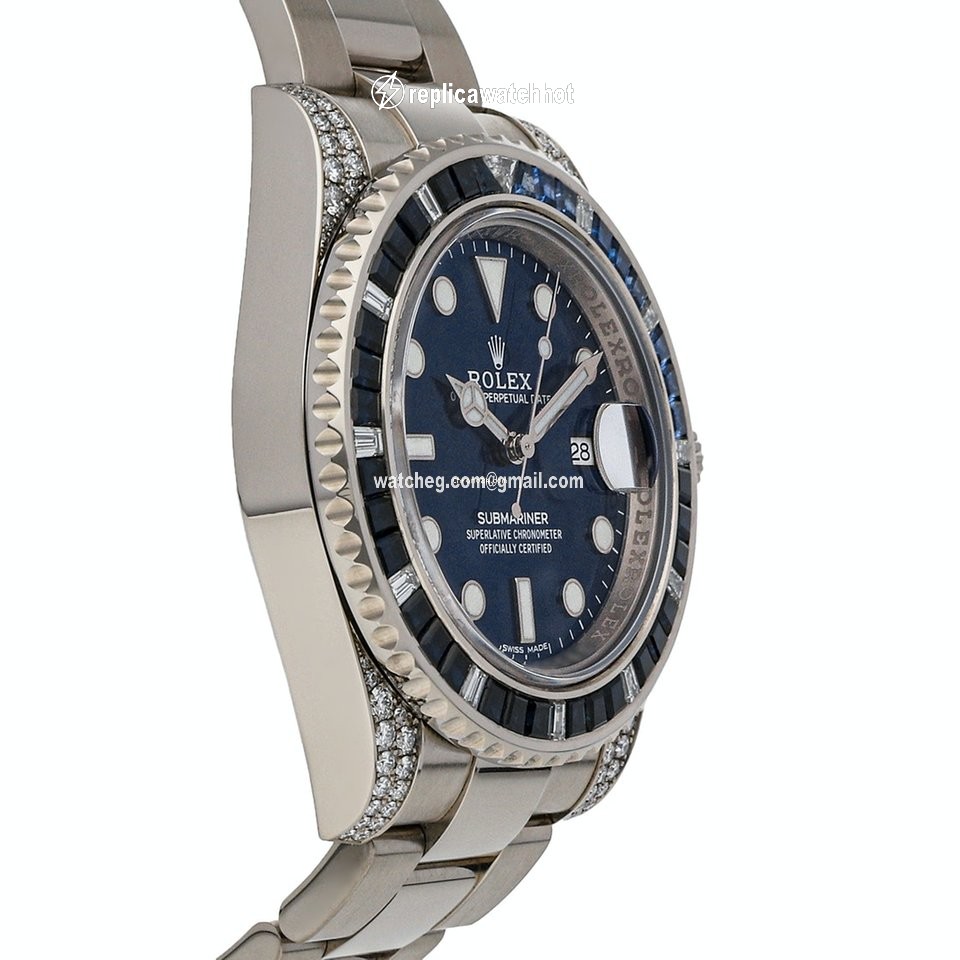 Rolex Submariner Date Mens watch Unisex White gold Automatic 116659SABR-0001 3