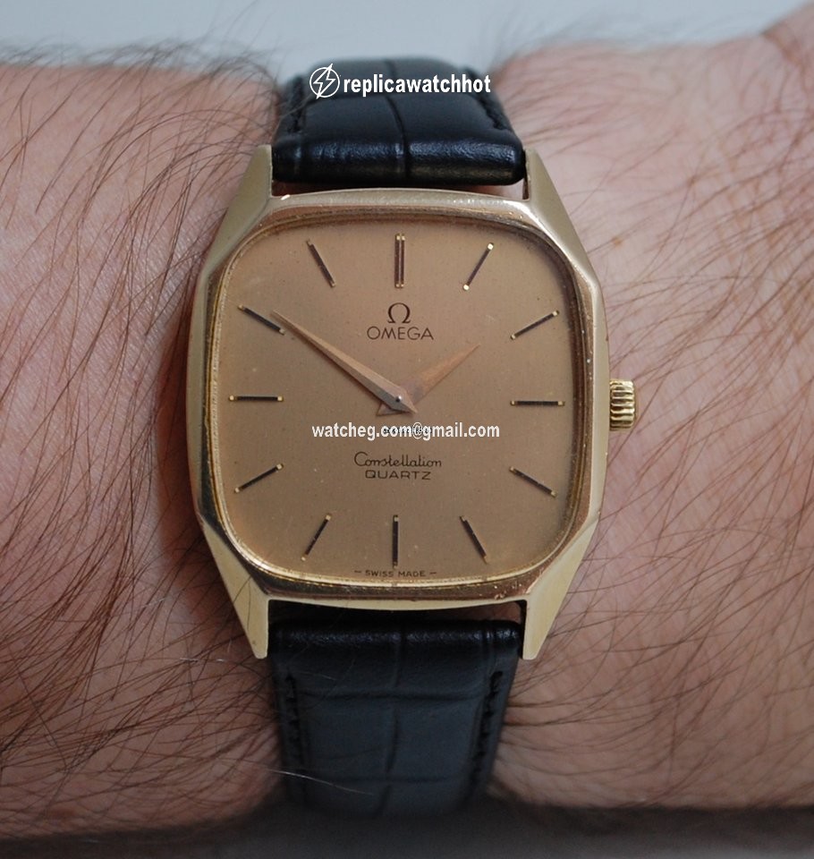 Omega Constellation Mens watch Unisex Quartz Yellow gold 191.0014 3
