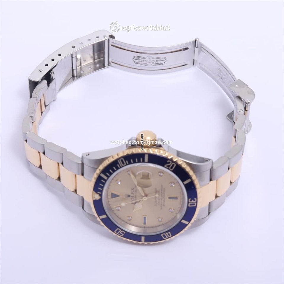 Rolex Submariner Date Gold Steel Automatic 16613SG 3