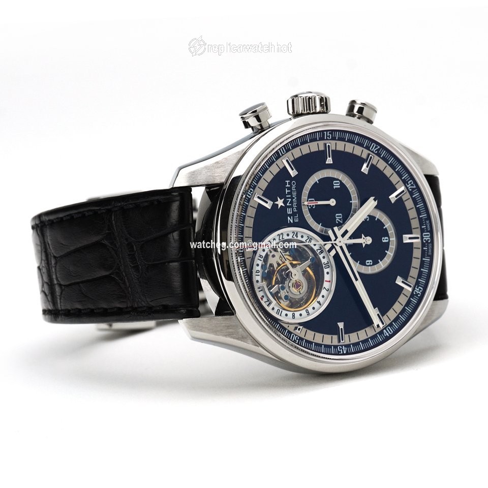 Zenith El Primero Tourbillon Mens watch Unisex Automatic Steel 03.2050.4035 21.C630 3