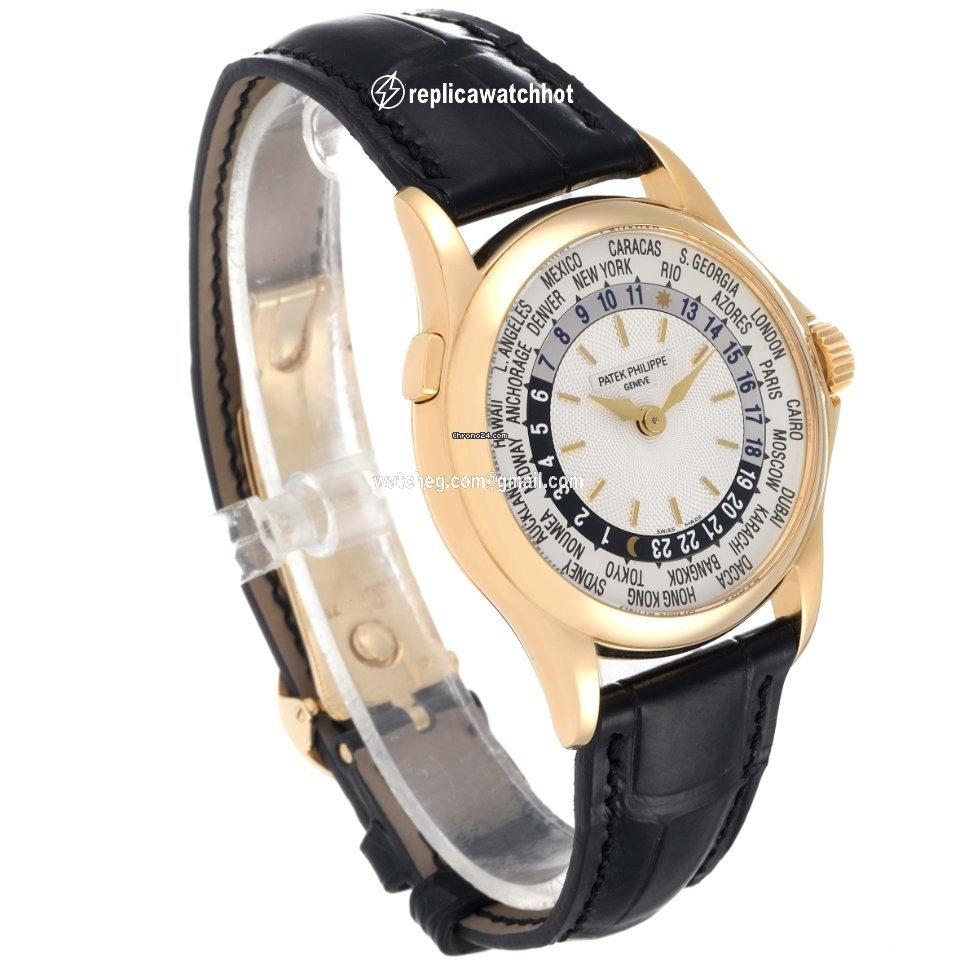 Patek Philippe World Time Mens watch Unisex Automatic Yellow gold 5110J 3