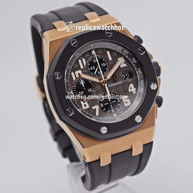 Audemars Piguet Royal Oak Offshore Chronograph Mens watch Unisex Automatic Rose gold 25940OK.OO.D002.CA.01 3