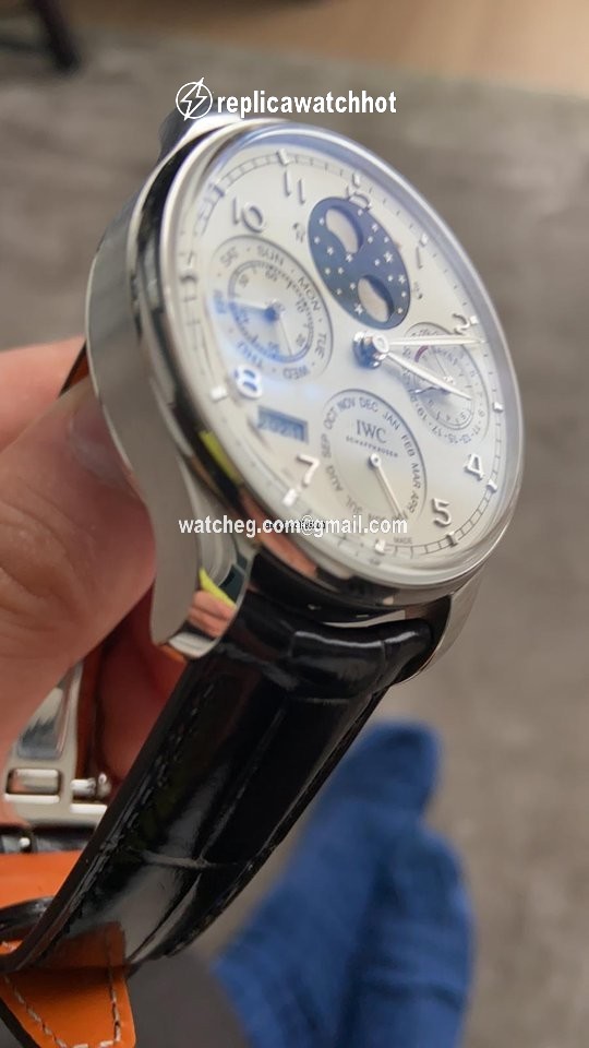 IWC Portuguese Perpetual Calendar Mens watch Unisex Automatic Platinum IW503406 3