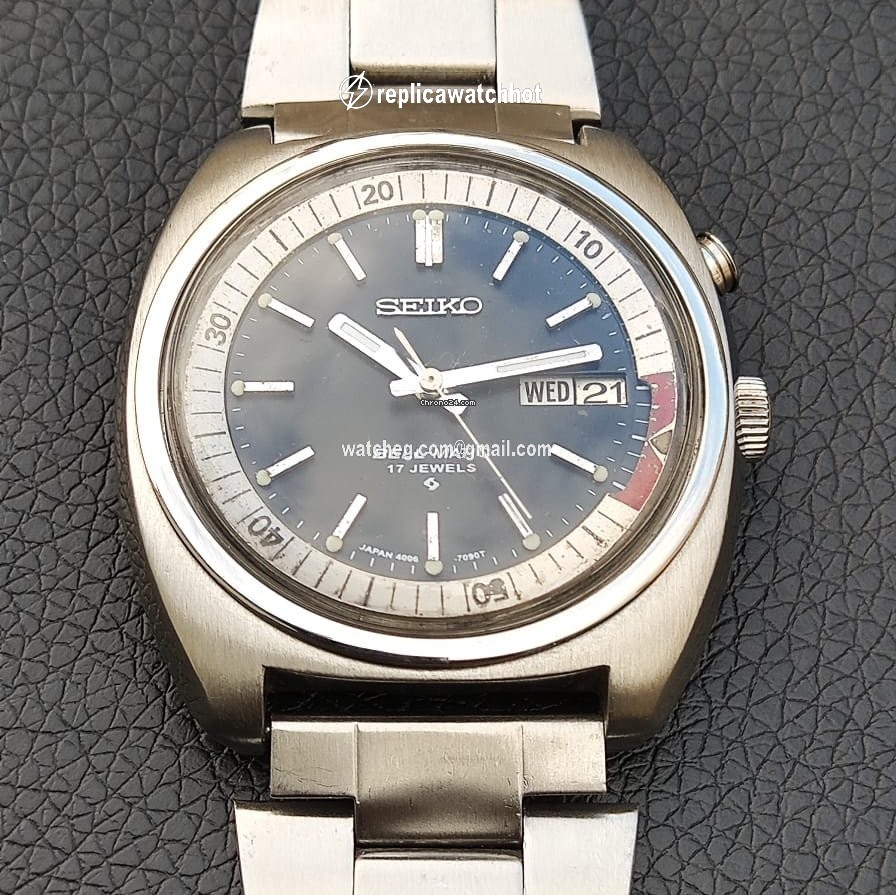 Seiko Mens watch Unisex Automatic Steel 4006-6040 3