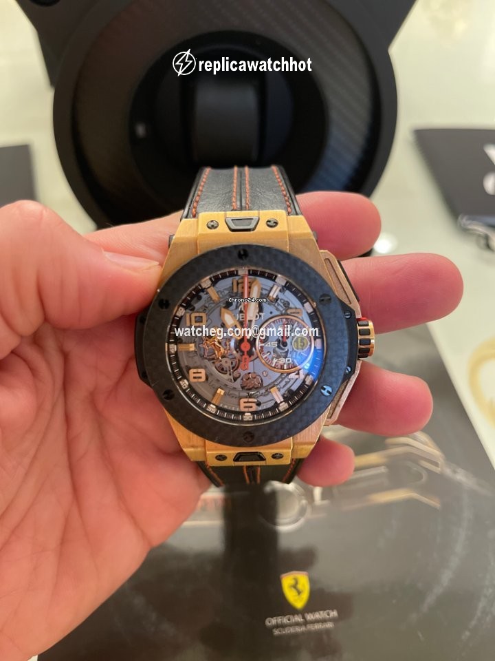 Hublot Big Bang Ferrari Mens watch Unisex Automatic Rose gold 401.OJ.0123.VR 3