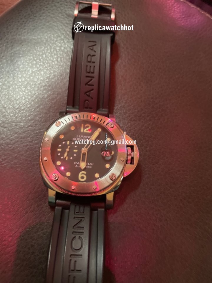 Panerai Luminor Submersible Mens watch Unisex Automatic Steel PAM 01024 3