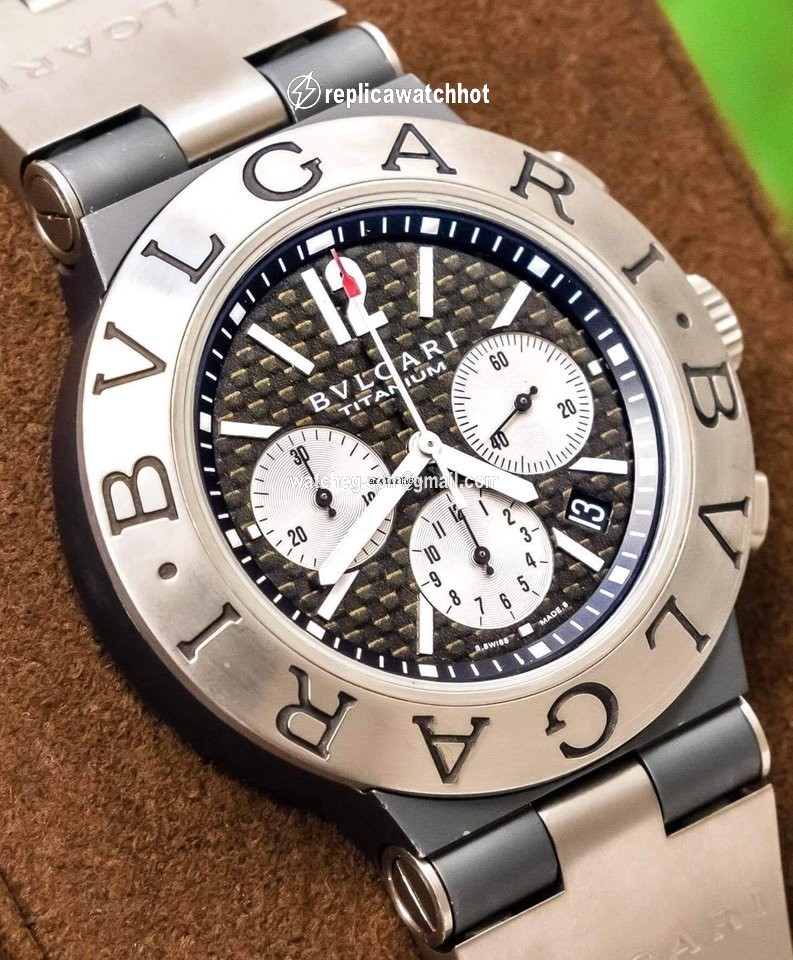 Bulgari Diagono Mens watch Unisex Automatic Titanium TI 44 TA CH 3