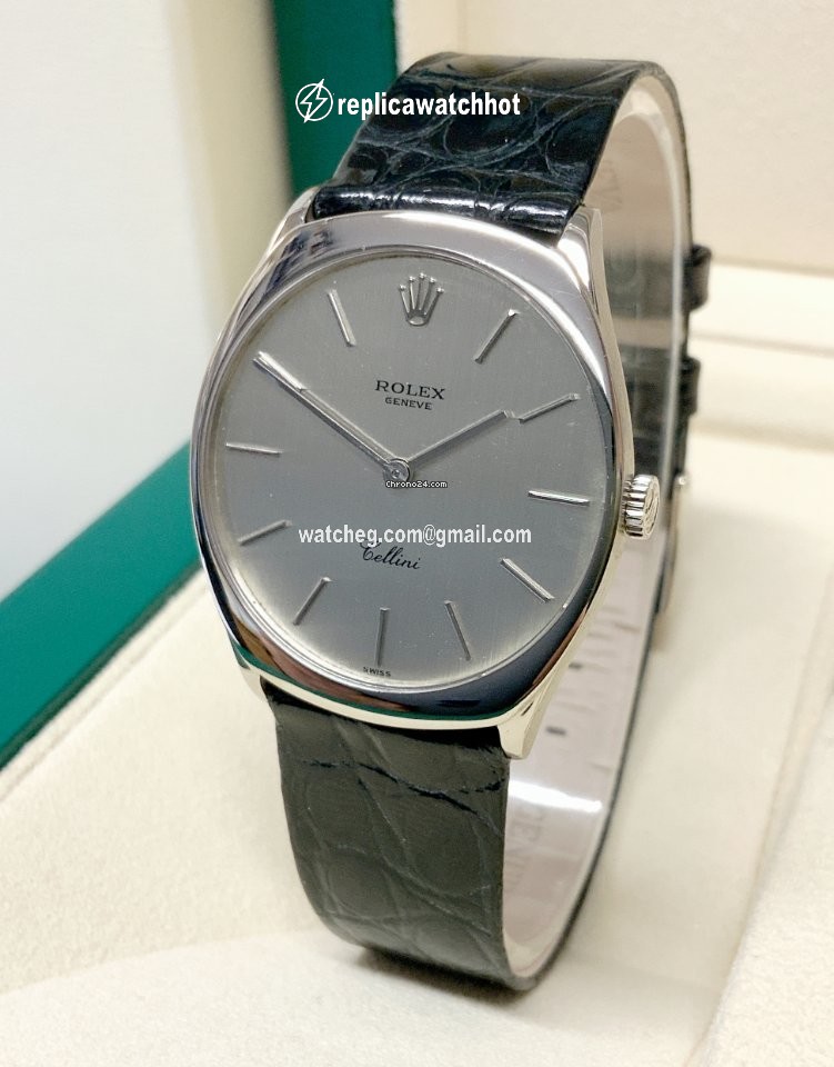 Rolex Cellini Mens watch Unisex White gold Manual winding 4133 3