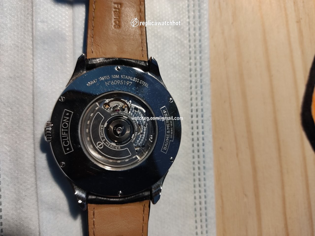 Baume & Mercier Clifton Mens watch Unisex Automatic Steel MOA 10421 3