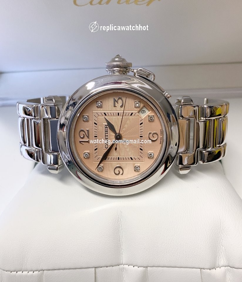 Cartier Pasha Womens watch Automatic White gold 2308 3