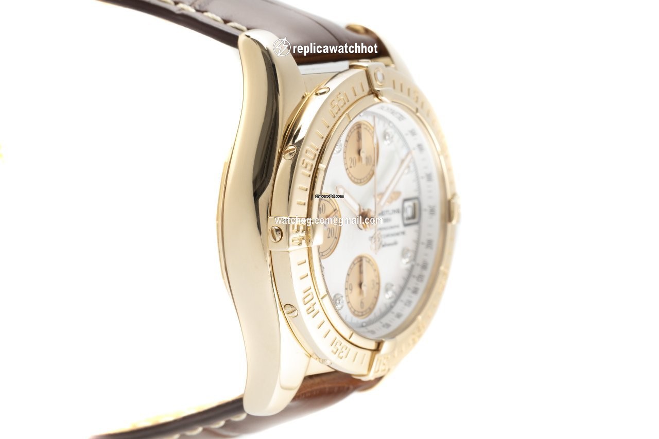 Breitling Chrono Cockpit Mens watch Unisex Automatic Red gold H13358 3