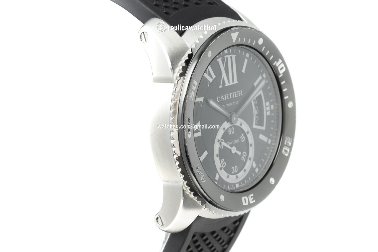 Cartier Calibre de Cartier Diver Mens watch Unisex Automatic Steel W7100056 3