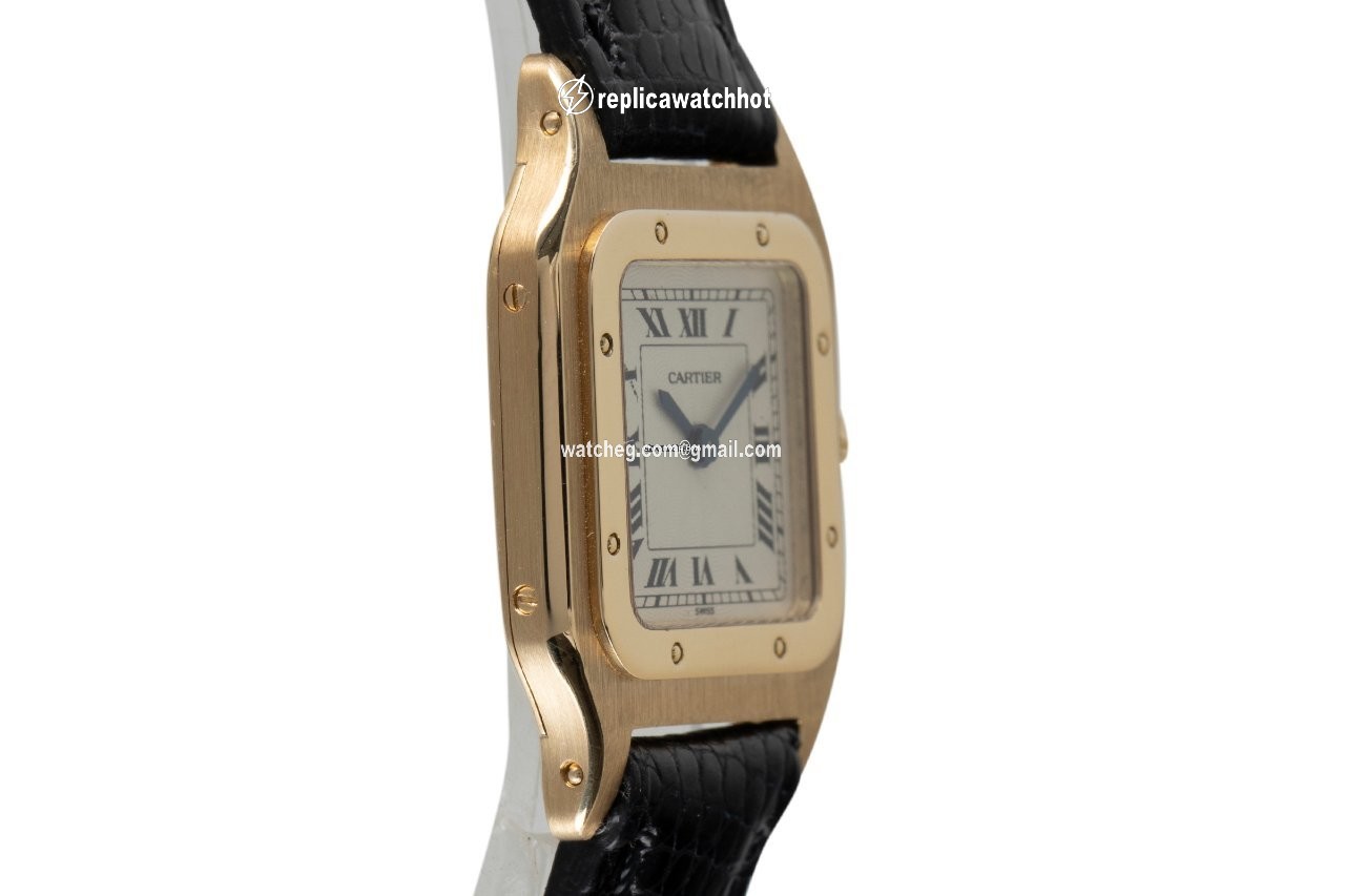 Cartier Santos Dumont Womens watch Manual winding Yellow gold 8210 3